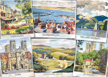 Falcon de luxe - The Beautiful North - 1000 Piece Jigsaw Puzzle