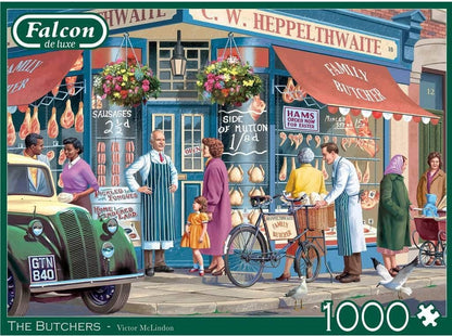 Falcon de luxe - The Butchers - 1000 Piece Jigsaw Puzzle