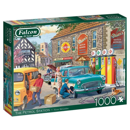 Falcon de luxe - The Petrol Station - 1000 Piece Jigsaw Puzzle