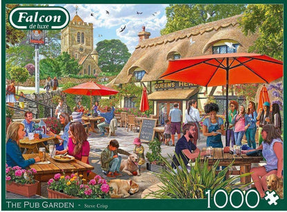 Falcon de luxe - The Pub Garden - 1000 Piece Jigsaw Puzzle