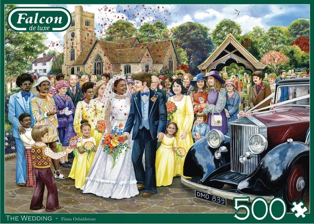 Falcon de Luxe The Wedding 500 Pieces The Yorkshire Jigsaw Store