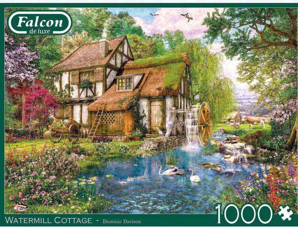 Falcon de luxe - Watermill Cottage - 1000 Piece Jigsaw Puzzle