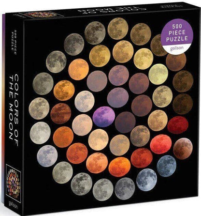 Galison - Colours of the Moon - 500 Piece Jigsaw Puzzle