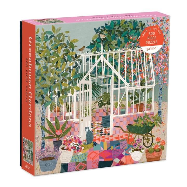 Galison - Greenhouse Gardens - 500 Piece Jigsaw Puzzle
