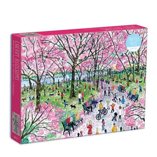 Galison - Michael Storrings - Cherry Blossoms - 1000 Piece Jigsaw Puzzle