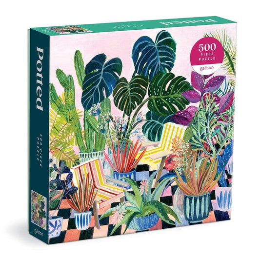 Galison - Potted - 500 Piece Jigsaw Puzzle