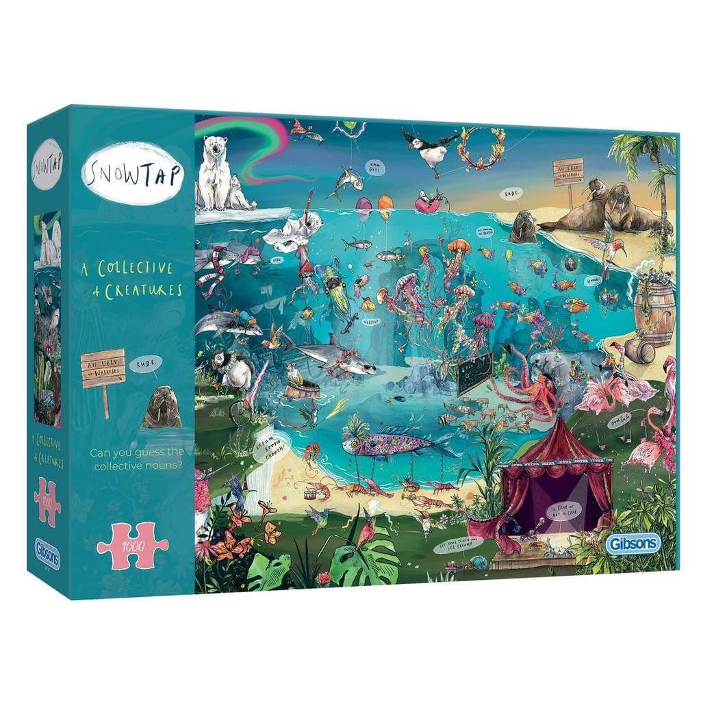 Gibsons - A Collective of Creatures - 1000 Piece Jigsaw Puzzle