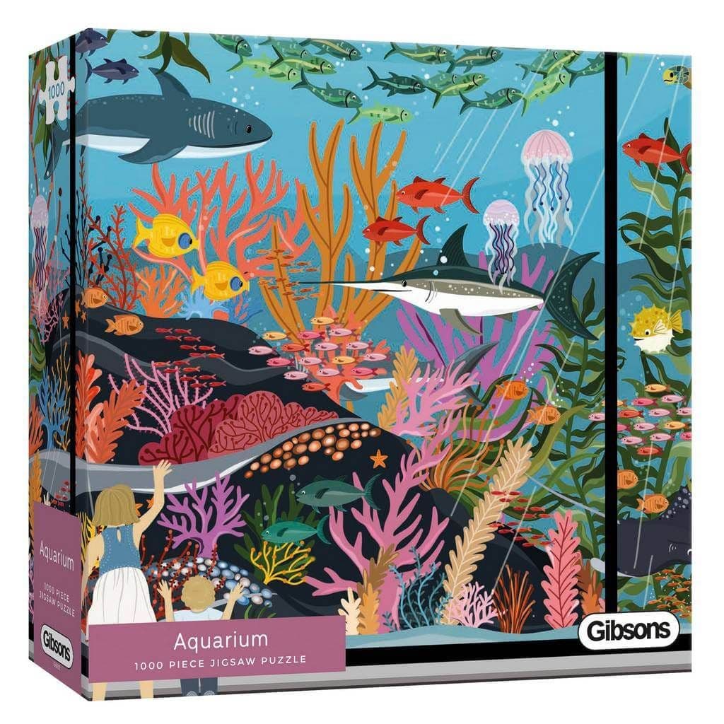 Gibsons - Aquarium - 1000 Piece Jigsaw Puzzle