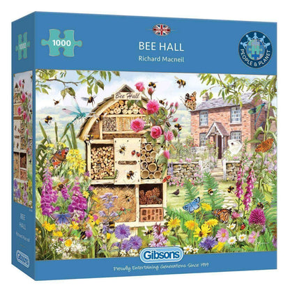 Gibsons - Bee Hall - 1000 Piece Jigsaw Puzzle