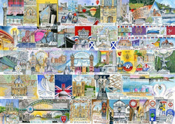 Gibsons - Bright Lights & Big Cities - 1000 Piece Jigsaw Puzzle