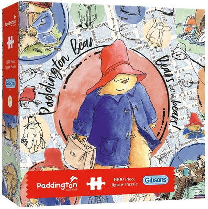 Gibsons - Classic Gift Paddington - 1000 Piece Jigsaw Puzzle