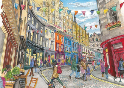 Gibsons - Edinburgh - 2 x 500 Piece Jigsaw Puzzle