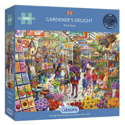 Gibsons - Gardener's Delight - 1000 Piece Jigsaw Puzzle