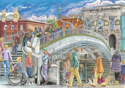 Gibsons - Ha'penny Bridge - 1000 Piece Jigsaw Puzzle