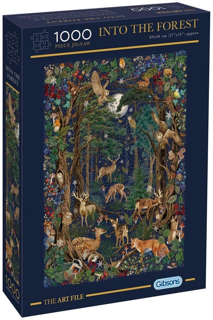 Gibsons - The Art File Into The Forest - 1000 Piece Jigsaw Puzzle