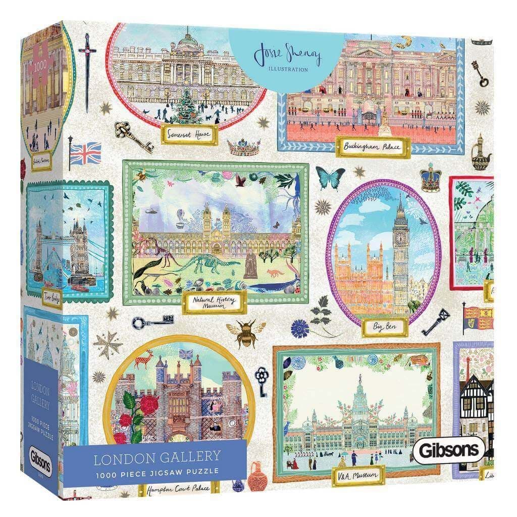 Gibsons - London Gallery - 1000 Piece Jigsaw Puzzle