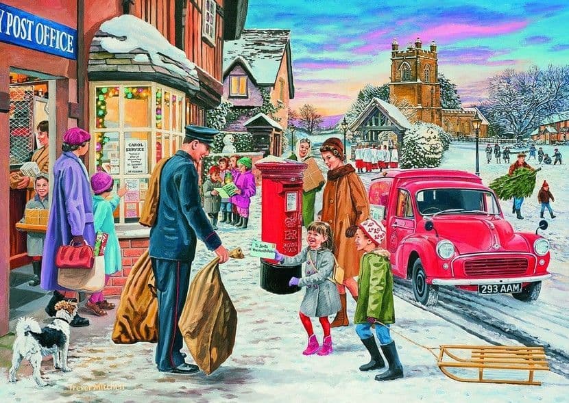 Gibsons - Magic of Christmas - 4 x 500 Piece Jigsaw Puzzle
