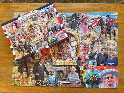 Gibsons - Queen Elizabeth II - 1000 Piece Jigsaw Puzzle