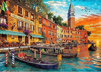 Gibsons - San Marco Sunset - 1000 Piece Jigsaw Puzzle