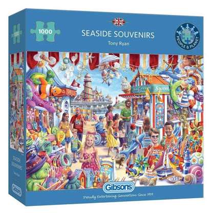 Gibsons - Seaside Souvenirs - 1000 Piece Jigsaw Puzzle