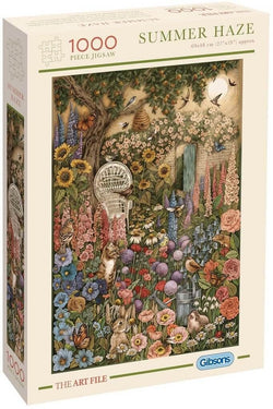 Gibsons - The Art File - Summer Haze - 1000 Piece Jigsaw Puzzle