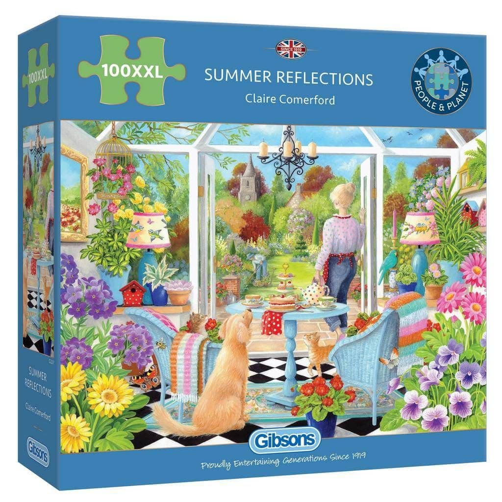 Gibsons - Summer Reflections - 100XXL Piece Jigsaw Puzzle