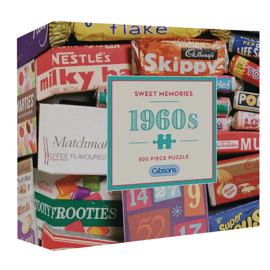 Gibsons - Sweet Memories of the 1960s - 500 Piece Jigsaw Puzzle