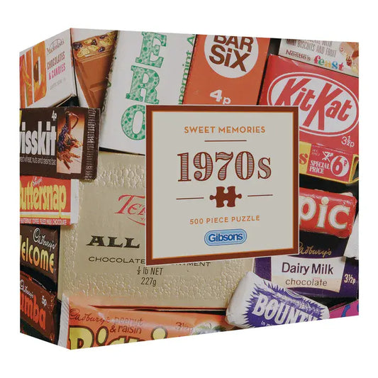 Gibsons - Sweet Memories of the 1970s  - 500 Piece Jigsaw Puzzle