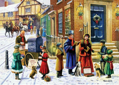 Gibsons - The Carol Singers - 500 Piece Jigsaw Puzzle