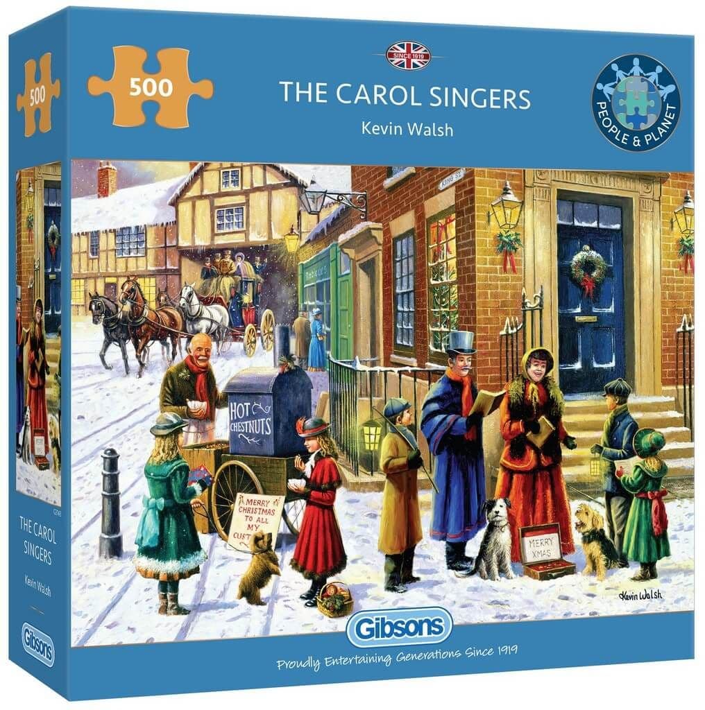 Gibsons - The Carol Singers - 500 Piece Jigsaw Puzzle