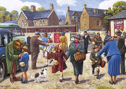 Gibsons - The Evacuees - 4 x 500 Piece Jigsaw Puzzle