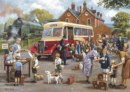 Gibsons - The Evacuees - 4 x 500 Piece Jigsaw Puzzle