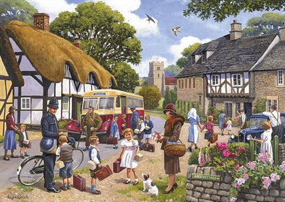 Gibsons - The Evacuees - 4 x 500 Piece Jigsaw Puzzle