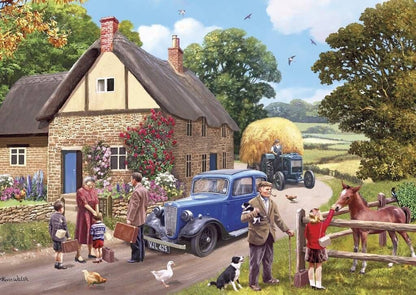 Gibsons - The Evacuees - 4 x 500 Piece Jigsaw Puzzle