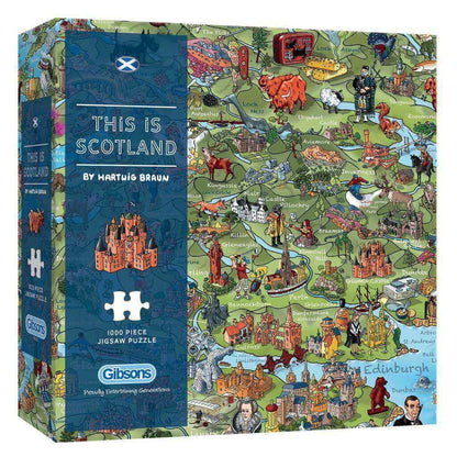 Gibsons - This is Scotland - 1000 Piece Jigsaw Puzzle