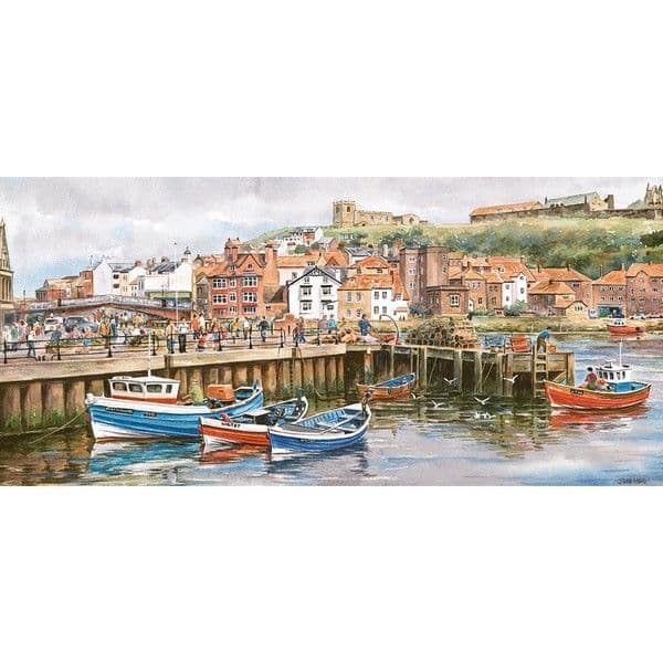 Gibsons - Whitby Harbour - 636 Piece Jigsaw Puzzle