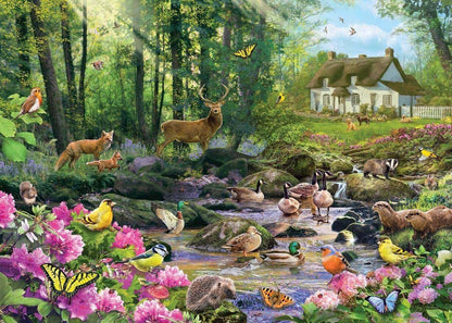 Gibsons - Woodland Glade - 1000 Piece Jigsaw Puzzle