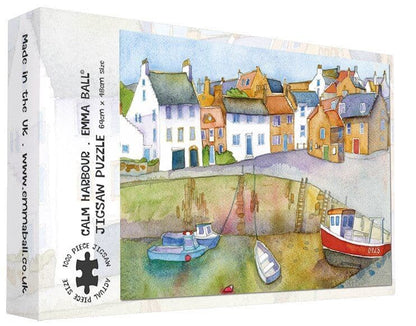 Emma Ball - Calm Harbour - 1000 Piece Jigsaw Puzzle