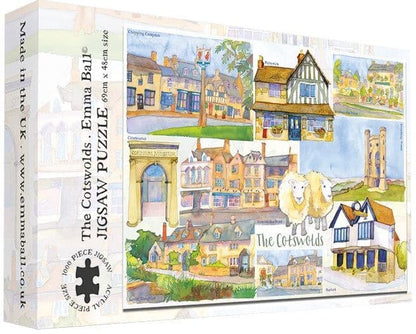 Emma Ball - Cotswolds - 1000 Piece Jigsaw Puzzle