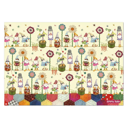 Emma Ball - Crafting Gnomes - 1000 Piece Jigsaw Puzzle