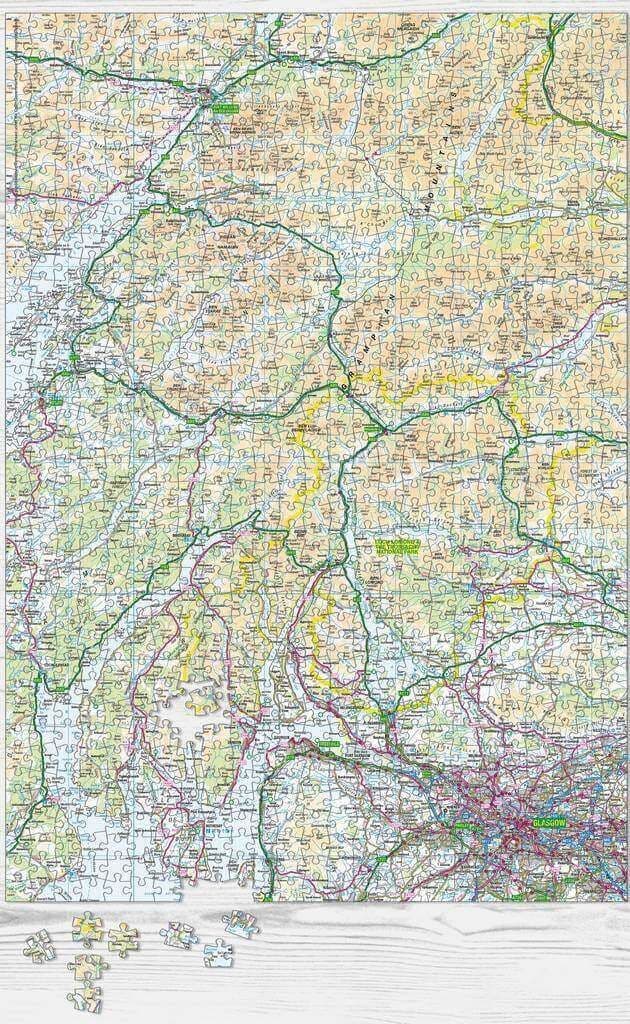 Great British Jigsaws - Loch Lomond - Trossachs - 1000 Piece Jigsaw Puzzle