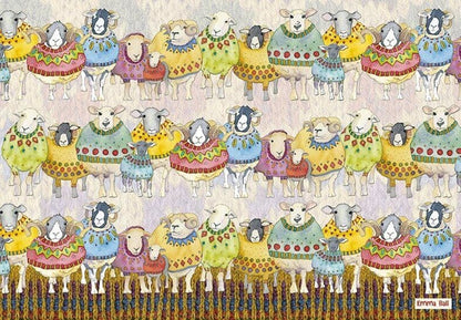 Emma Ball - Sheep in Sweaters - 1000 Piece Jigsaw Puzzle