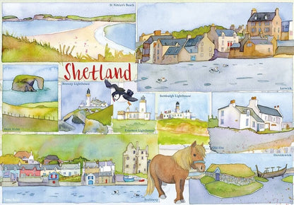 Emma Ball - Shetland - 1000 Piece Jigsaw Puzzle