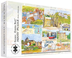 Emma Ball - Sussex - 1000 Piece Jigsaw Puzzle