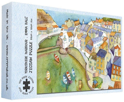 Emma Ball - Yorkshire Harbour - 1000 Piece Jigsaw Puzzle