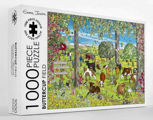 Emma Joustra - Buttercup Field - 1000 Piece Jigsaw Puzzle