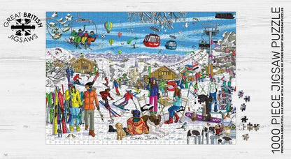 Emma Joustra - Fresh Powder - 1000 Piece Jigsaw Puzzle