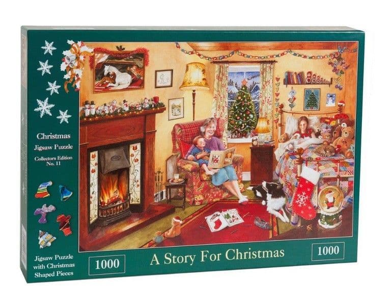 House of Puzzles - A Story for Christmas No 11 - 1000 Piece Jigsaw Puzzle