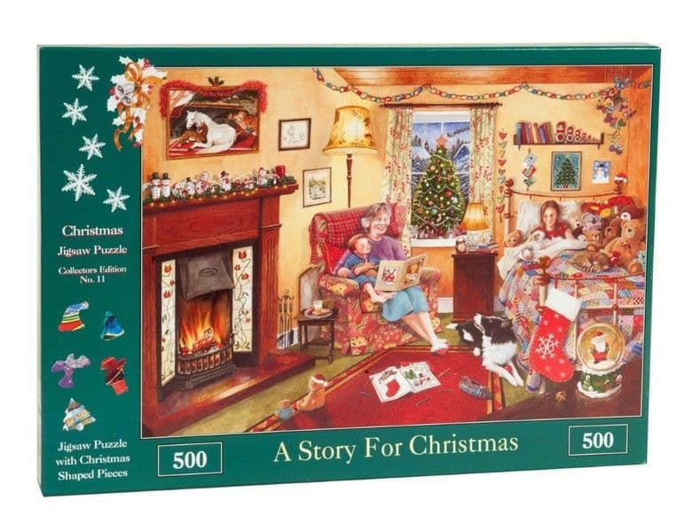 House of Puzzles - A Story for Christmas No 11 - 500 Piece Jigsaw Puzzle