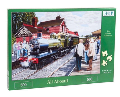 House of Puzzles - All Aboard - 500 Piece Jigsaw Puzzle